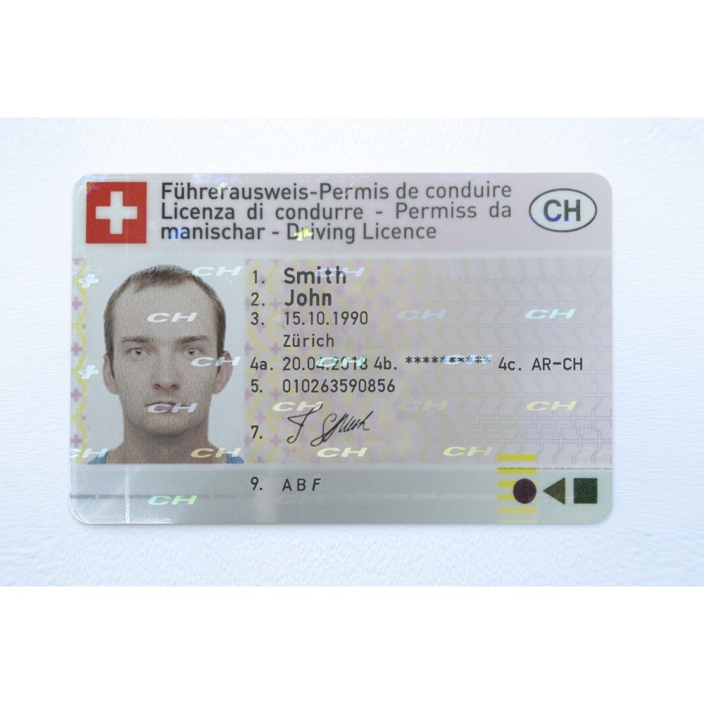 Swiss driver's license