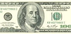 100 US Dollar Banknote