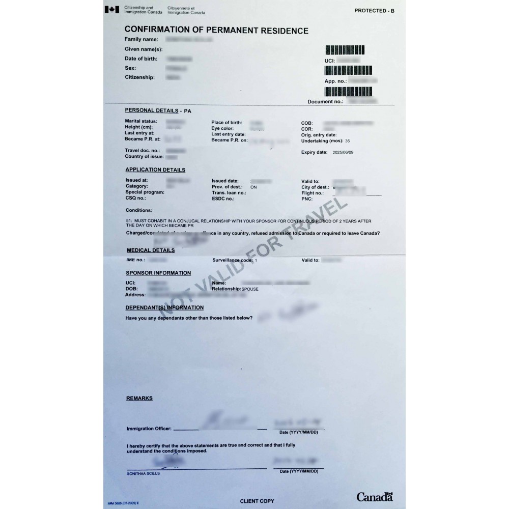 Canadian Permanent Residence - Image 2