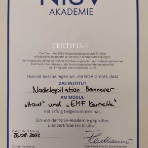 Nisv Zertifikat Kaufen