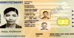 Swedish National ID Card